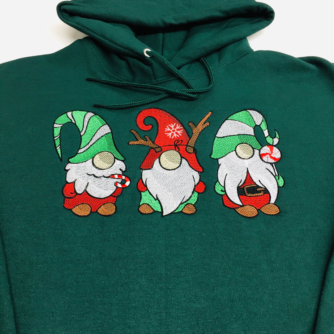 Pullover Hoodie - Three Gnomes