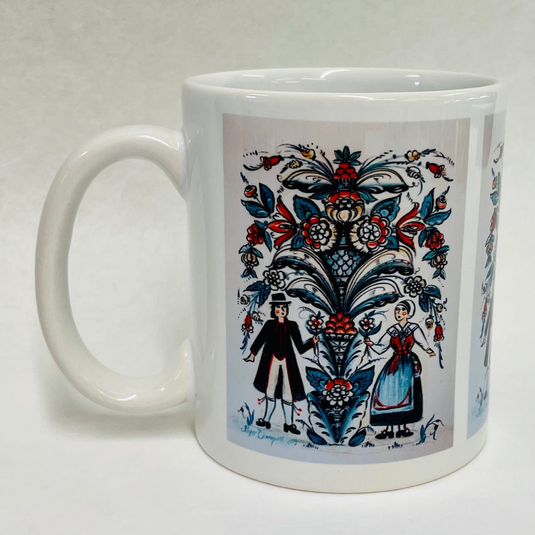 Pieper Bloomquist Couple with Kurbits coffee mug