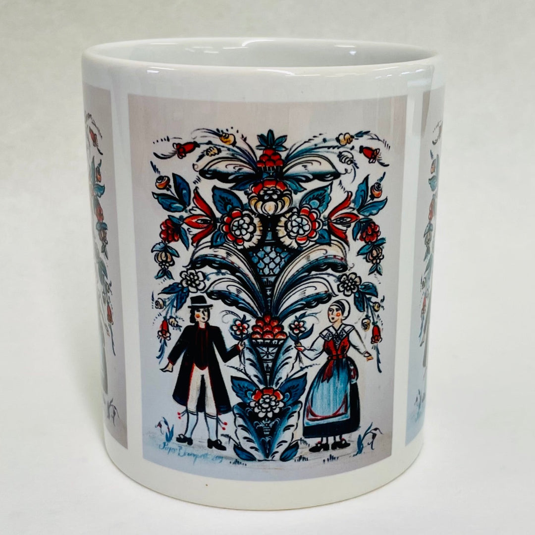 Pieper Bloomquist Couple with Kurbits coffee mug