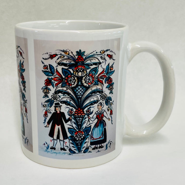 Pieper Bloomquist Couple with Kurbits coffee mug