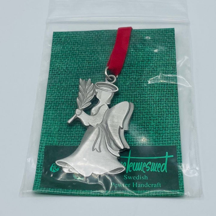 Swedish Pewter Ornament - Angel