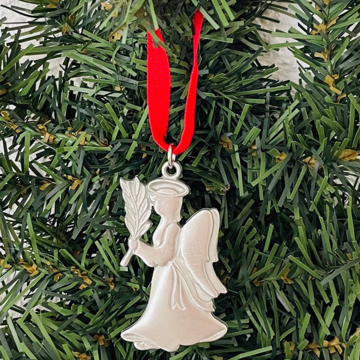 Swedish Pewter Ornament - Angel