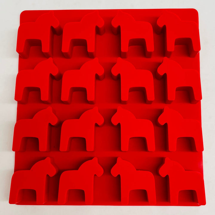 Dala horse mold for ice cubes, candy, soaps