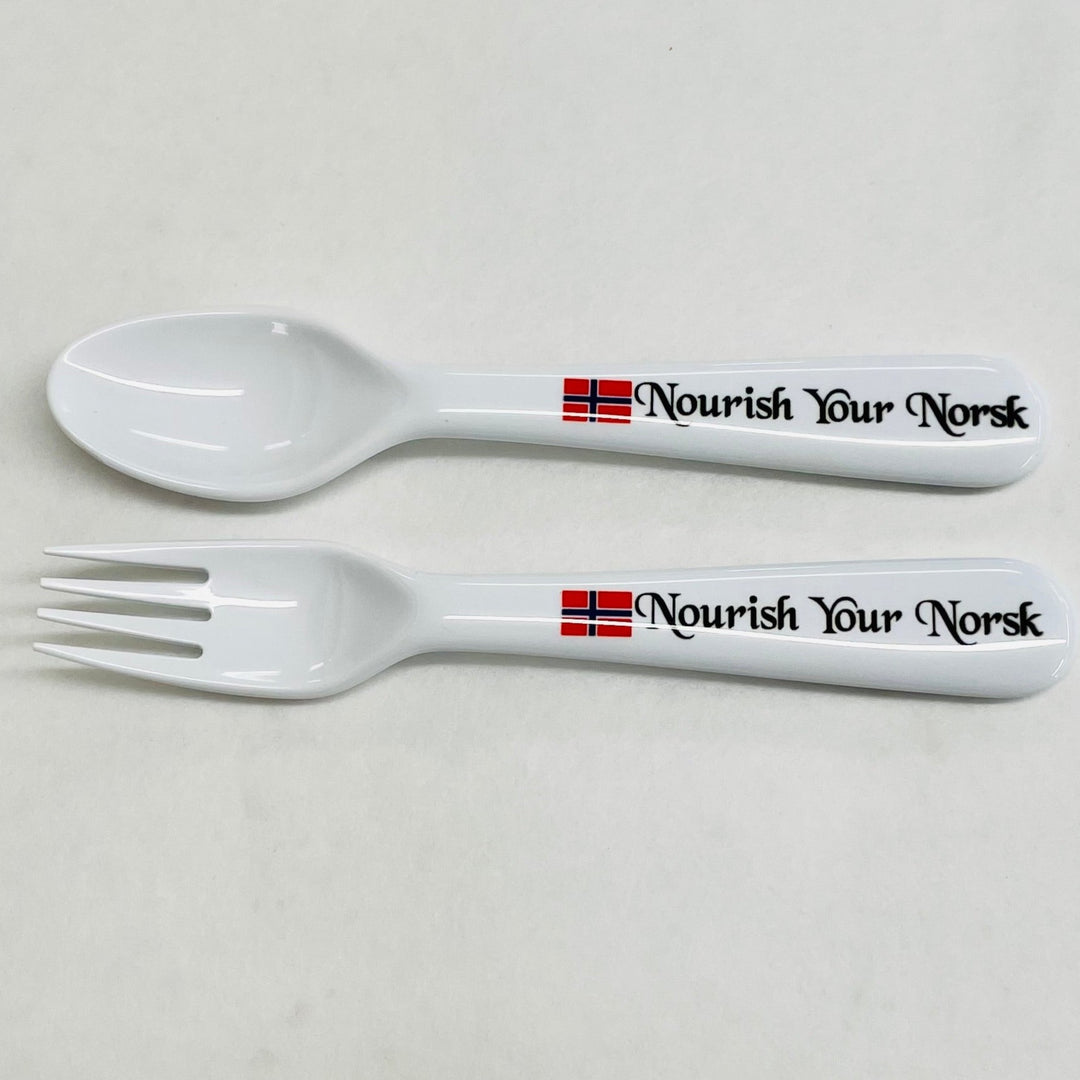 Children's Fork & Spoon Set - Nourish your Norsk