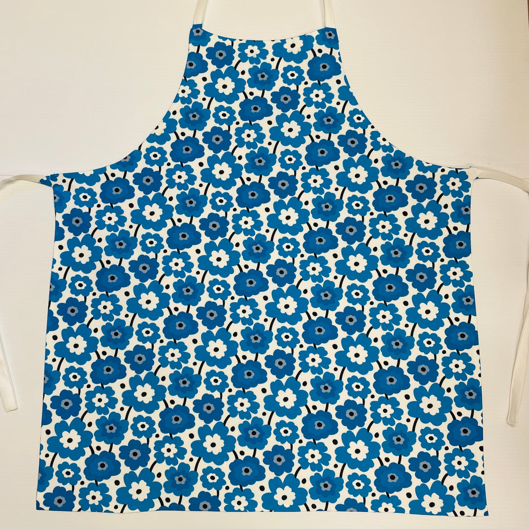 Apron - Blue Flowers