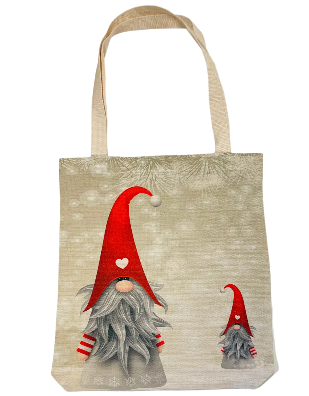 Linen look Tote bag Gnomes