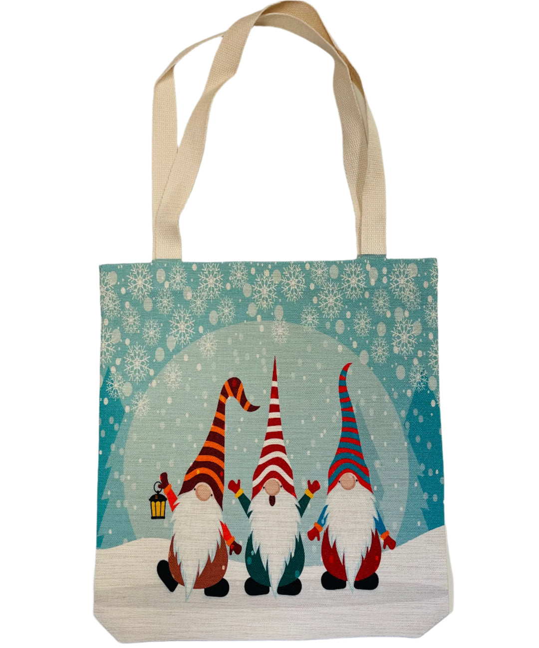 Linen look Tote bag Gnomes