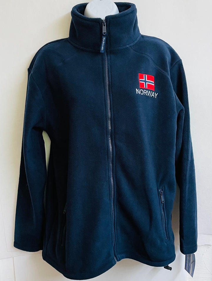 Fleece Jacket - Norway flag