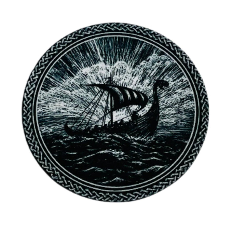 Viking Ship Coasters Box of 6