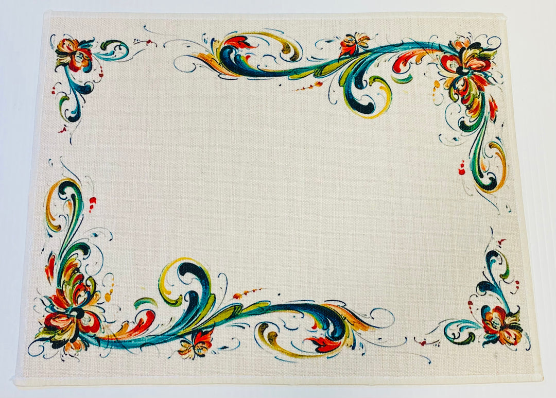 Lise Lorentzen Rosemaling Placemat