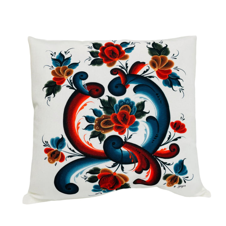Pillow - Rosemaling