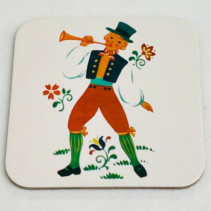 SALE  Folk Dancer Coasters