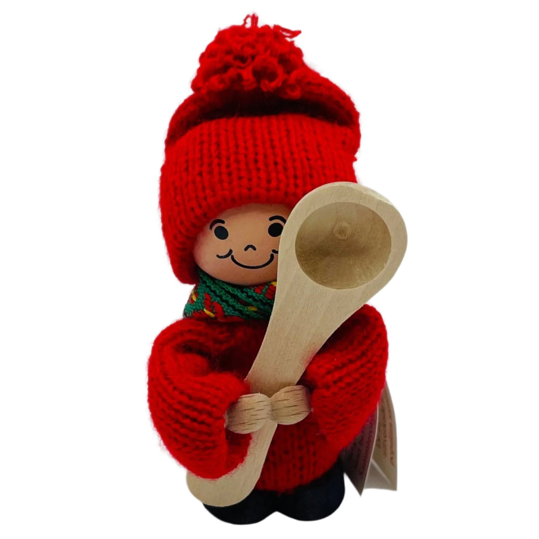 Swedish tomte with spoon