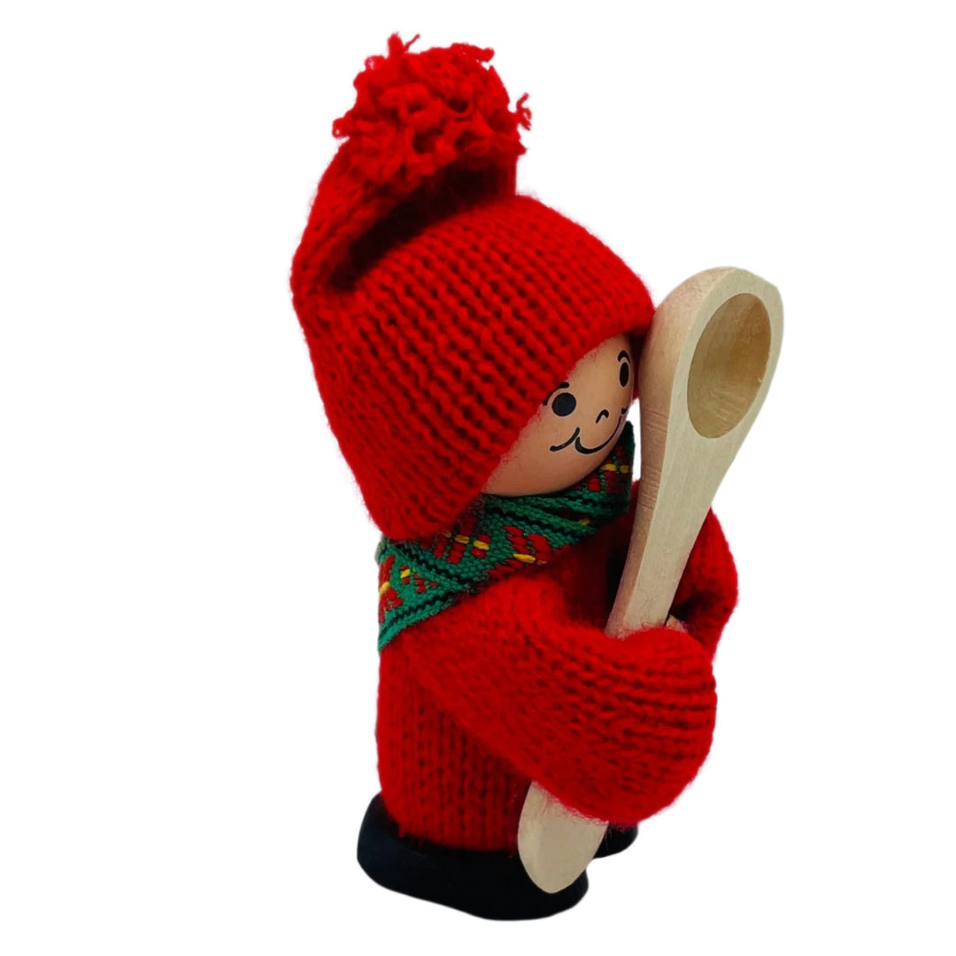 Swedish tomte with spoon