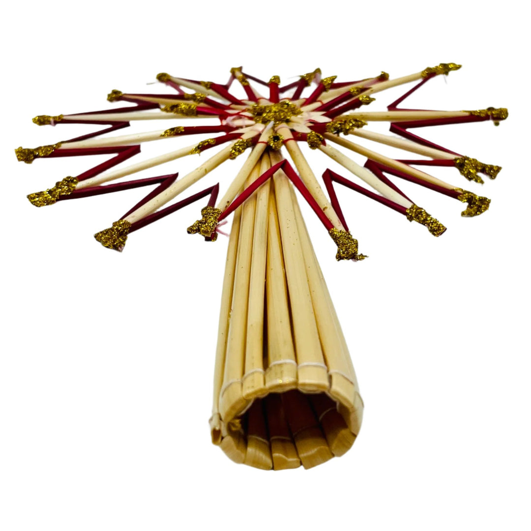 Straw Tree topper 10"