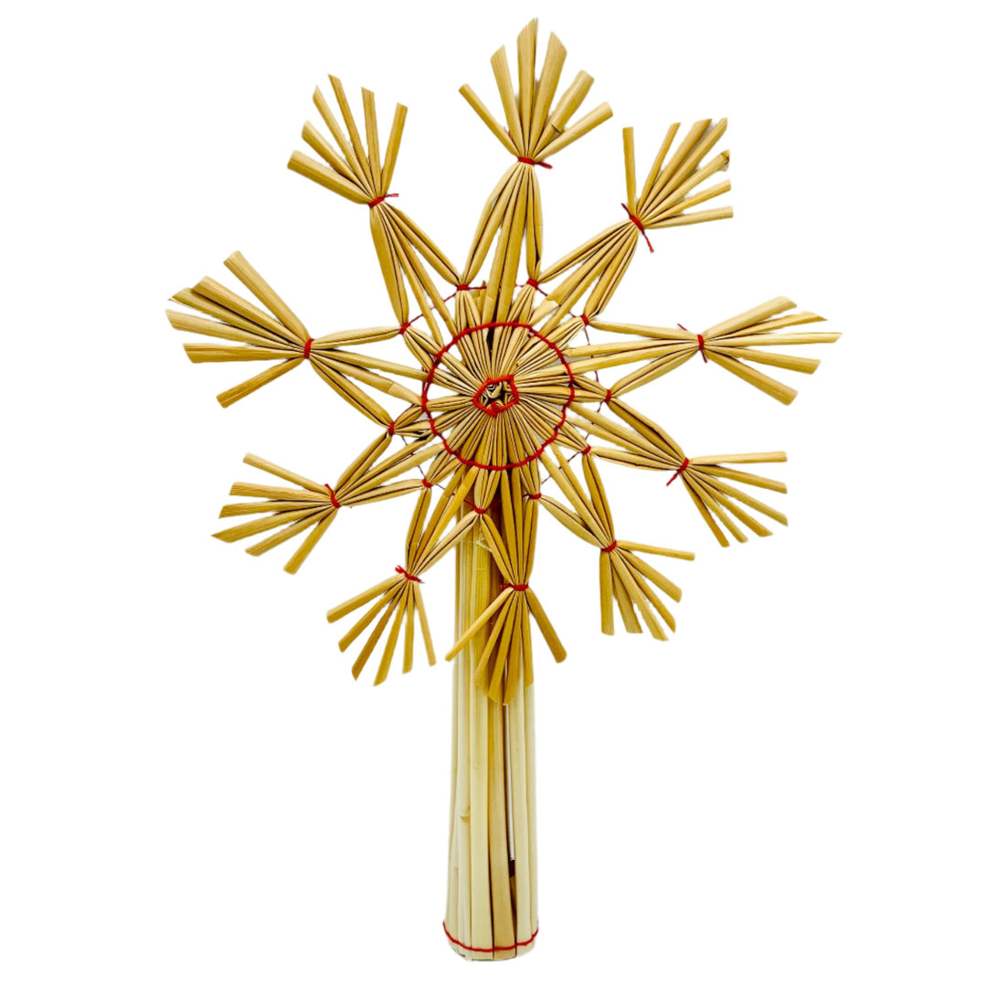 Straw Tree topper 9"