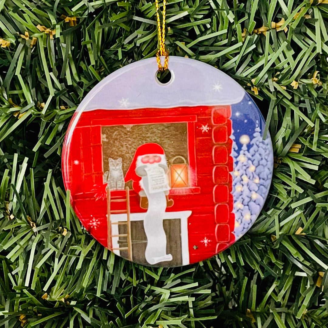 Ceramic Ornament, Eva Melhuish Christmas List