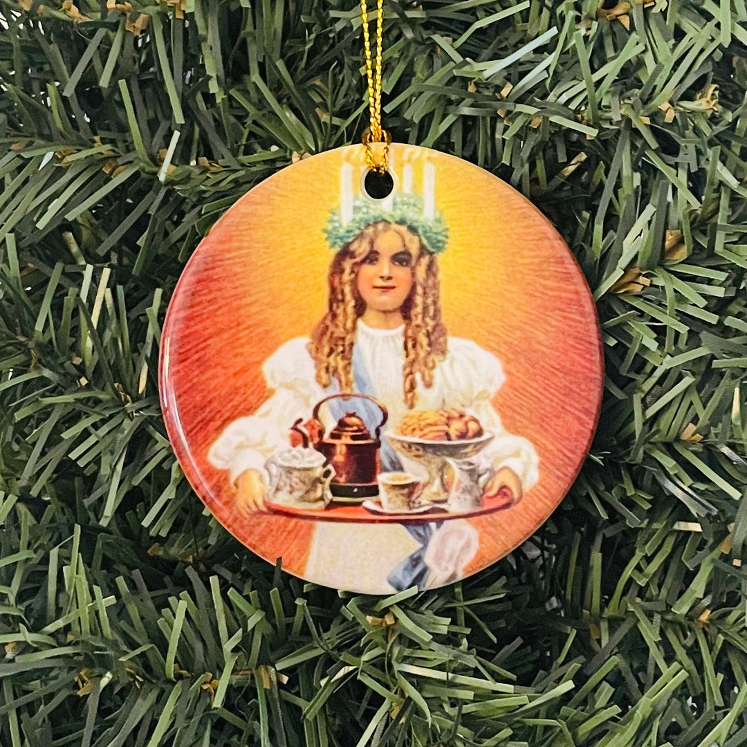 Ceramic Ornament, Lucia