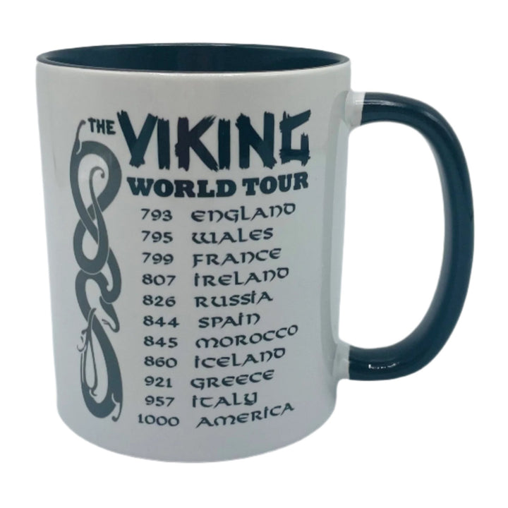 Viking World Tour coffee mug  with black handle