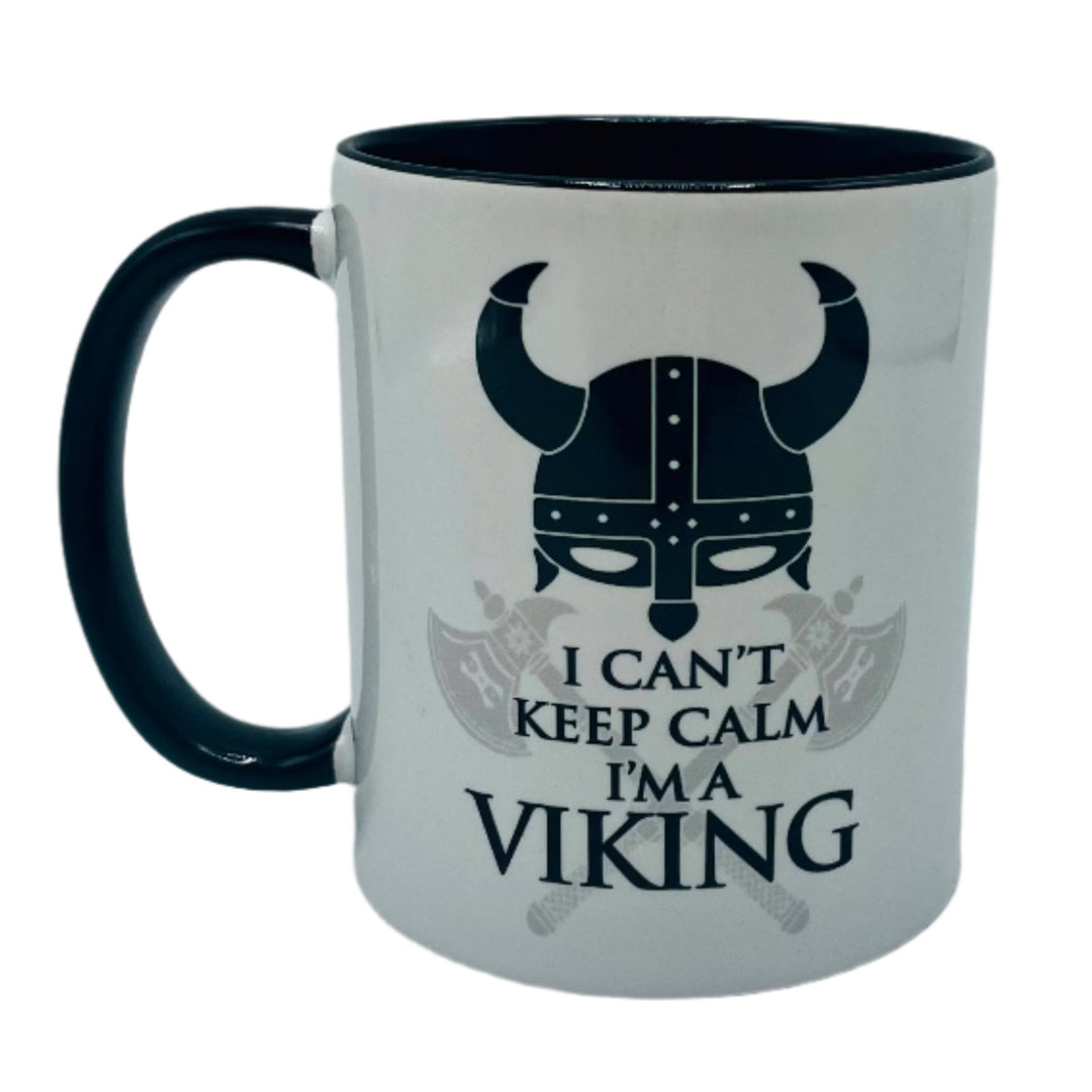 Unless you can Be a Viking coffee mug with black handle