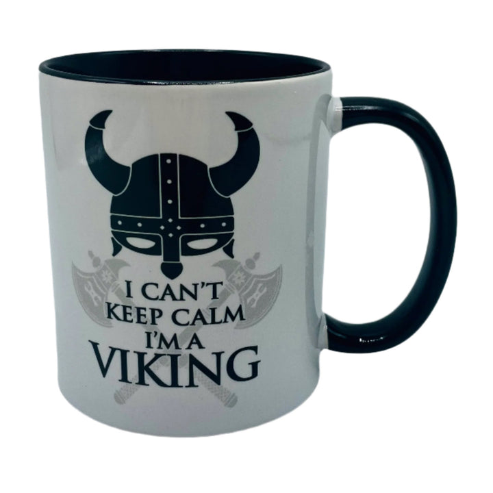 Unless you can Be a Viking coffee mug with black handle