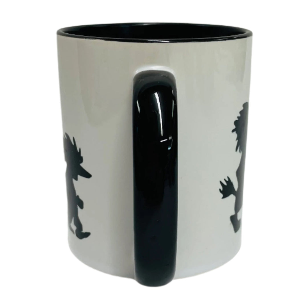 Trolls coffee mug with black handle