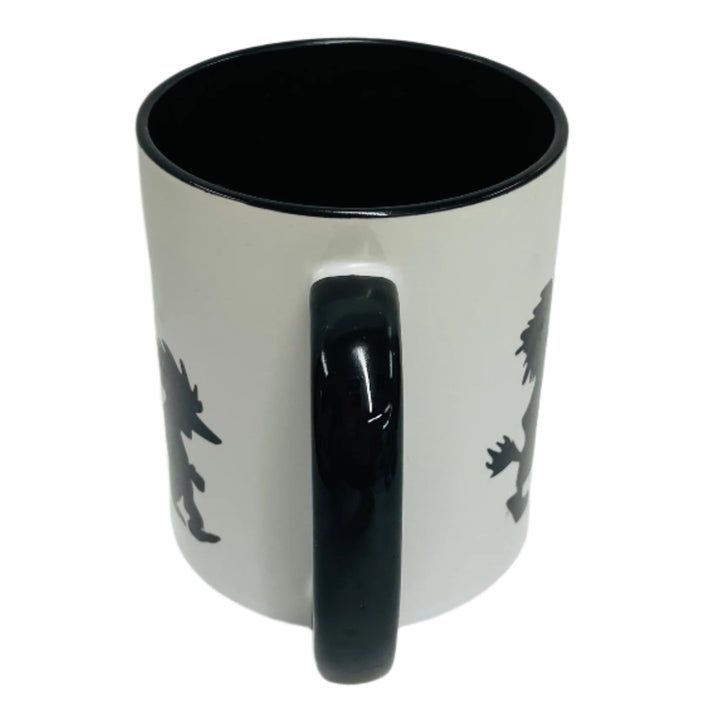 Trolls coffee mug with black handle