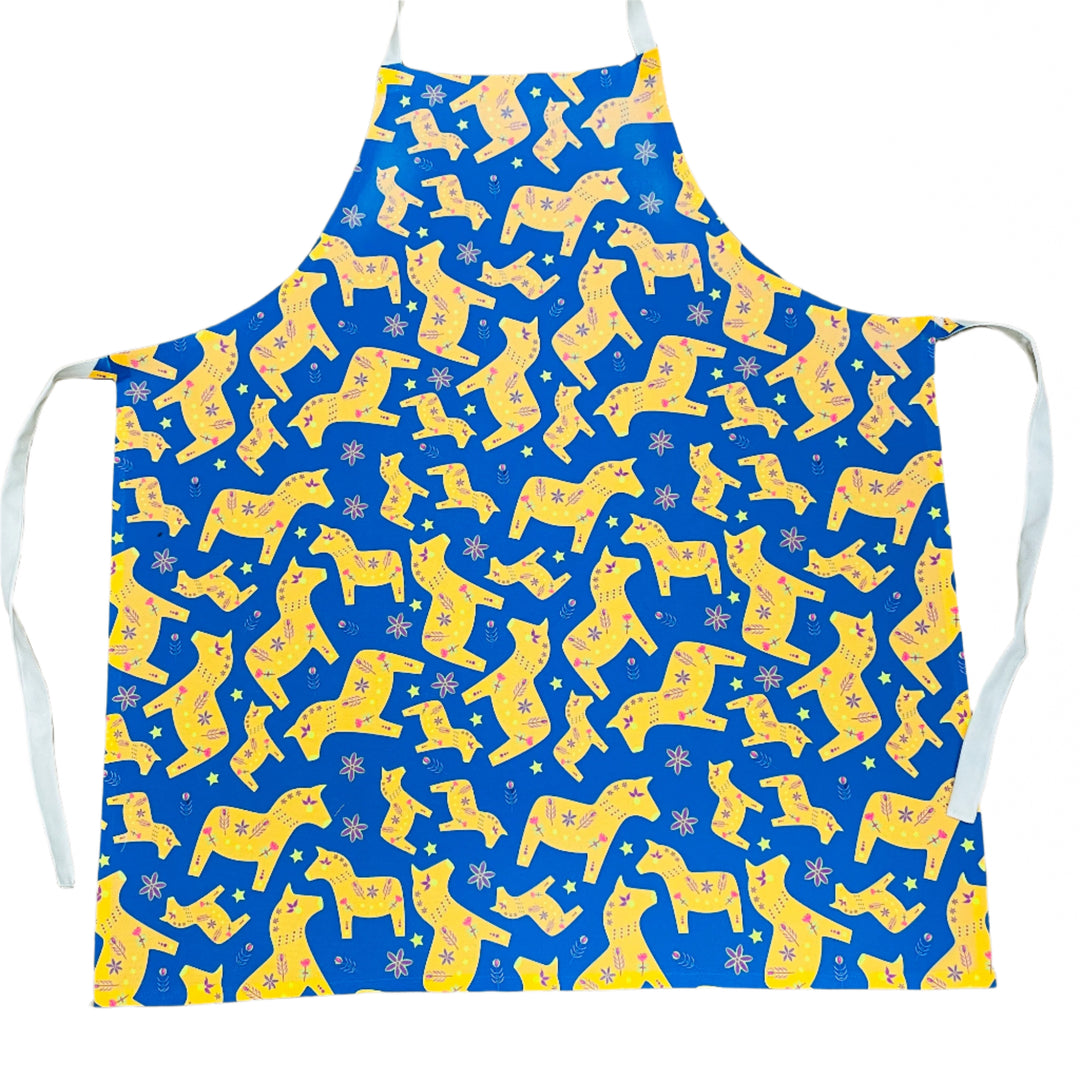 Apron - Dala Horses & stars