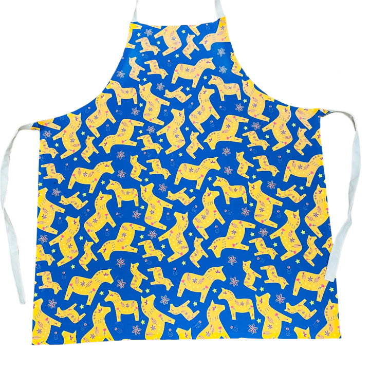 Apron - Dala Horses & stars