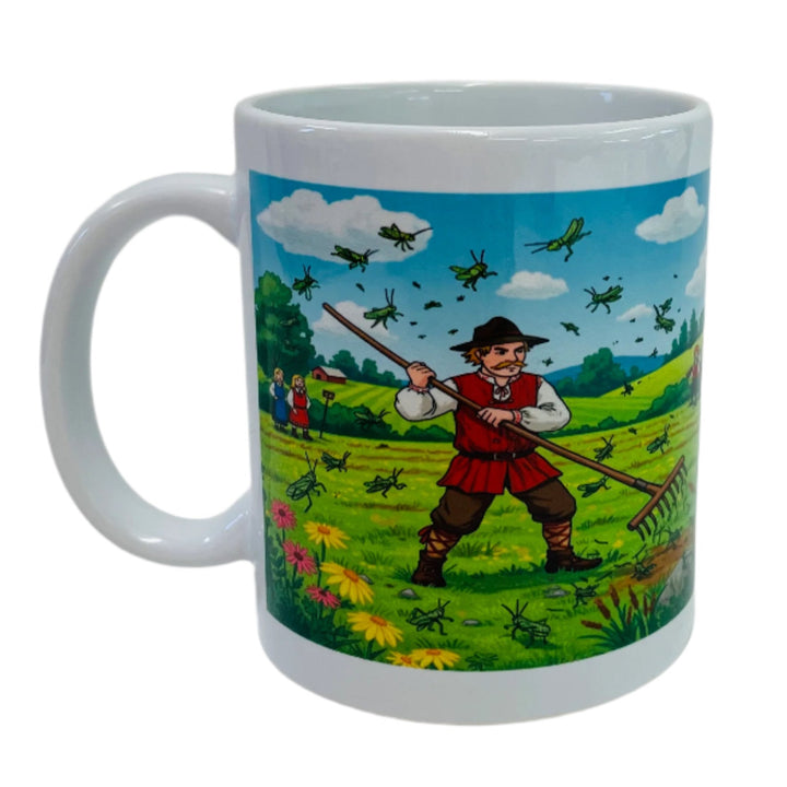 St Urho coffee mug