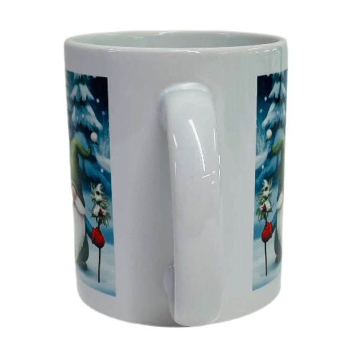 Three gnomes coffee mug