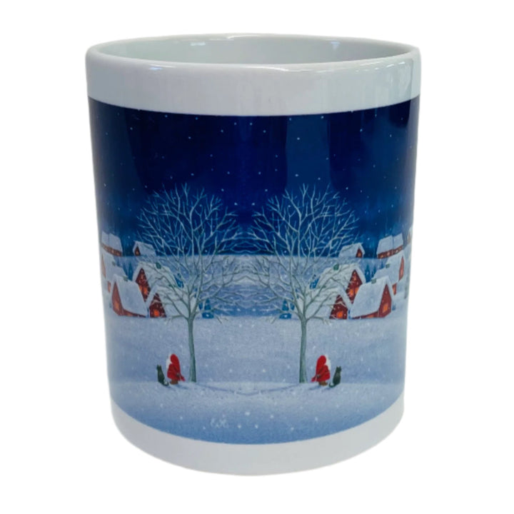 Eva Melhuish Sleigh Ride to the Village Coffee Mug