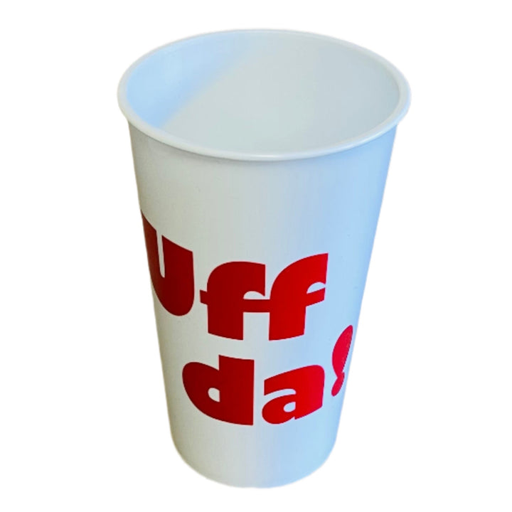 Tumbler soda cup - Uff da!