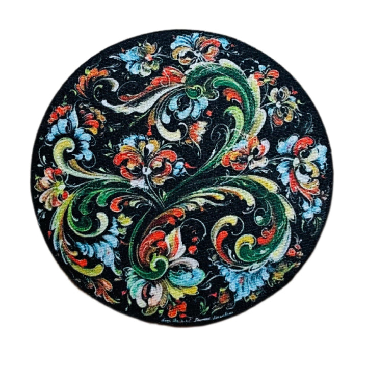 Lise Lorentzen Rosemaling Coasters Box of 6