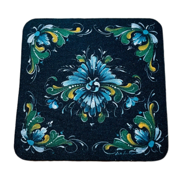 Lise Lorentzen Rosemaling Coasters Box of 6