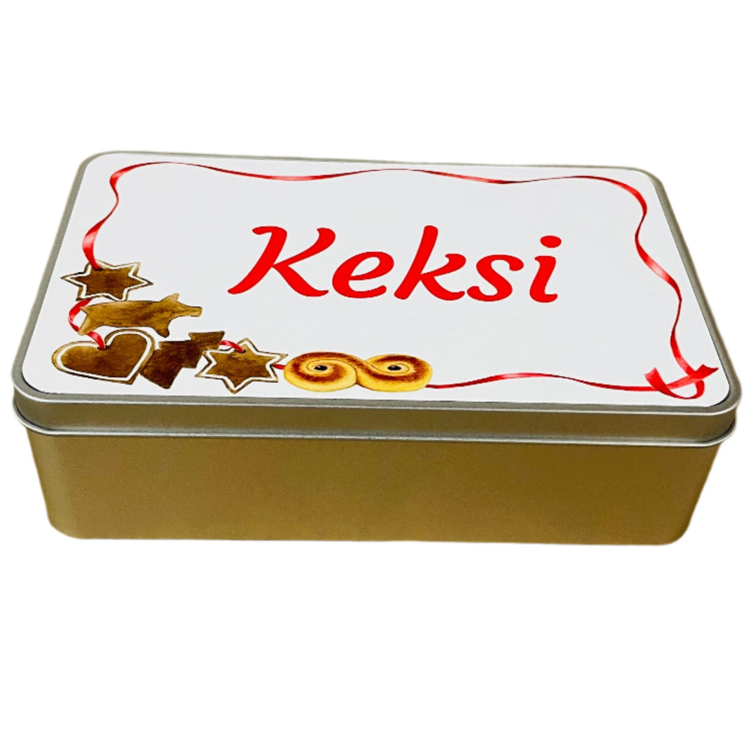 Tin for "Keksi" Cookies and Goodies