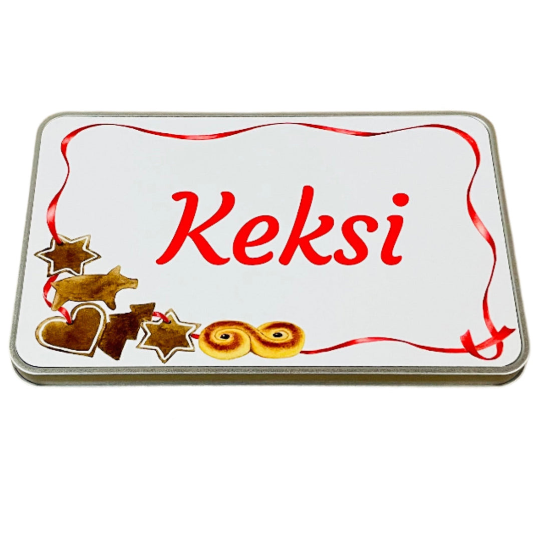 Tin for "Keksi" Cookies and Goodies