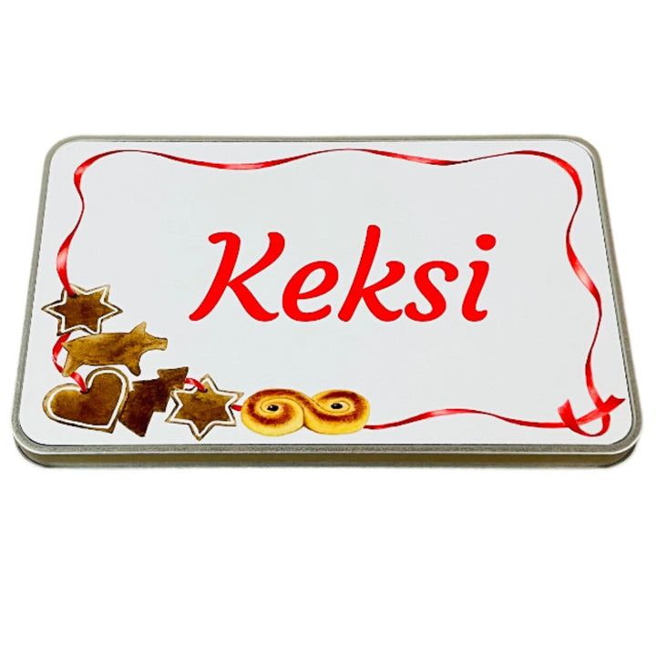 Tin for "Keksi" Cookies and Goodies