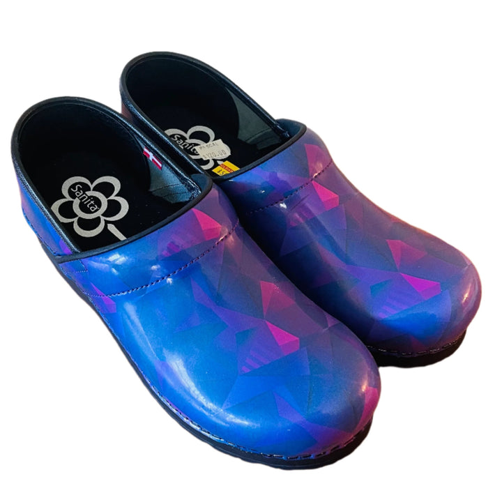Sanita Pascal Purple Clogs Size 39