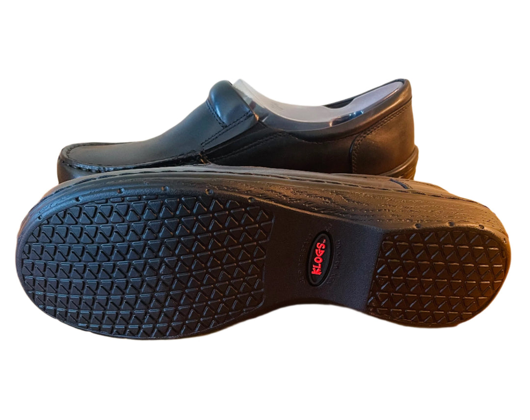 Klogs Knight Black Smooth Shoes size 10