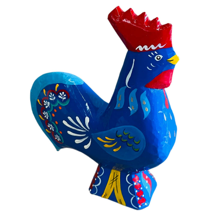 Traditional Blue Dala Rooster