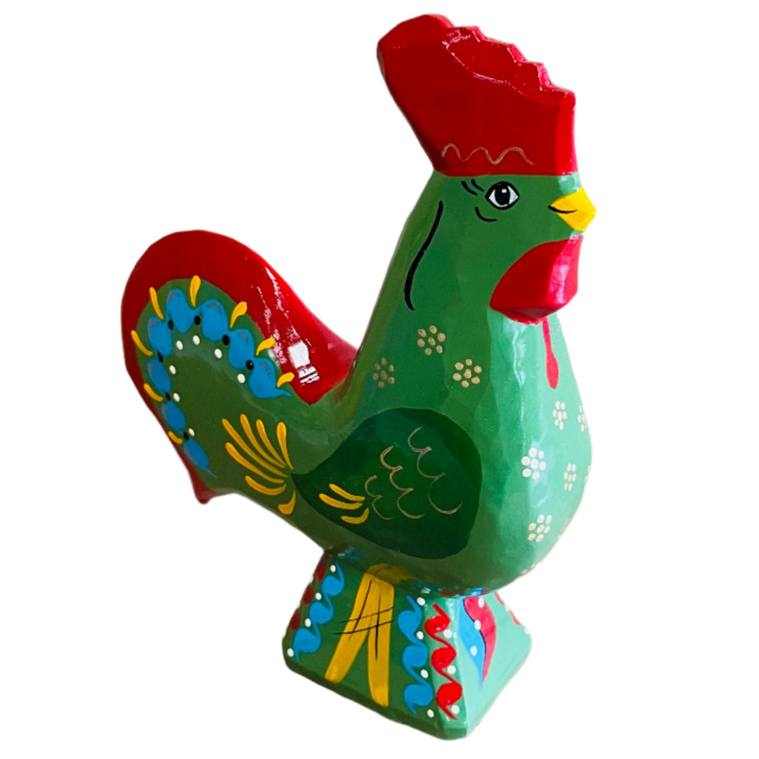 Traditional Green Dala Rooster