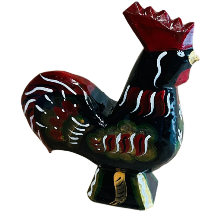 Traditional Black Dala Rooster