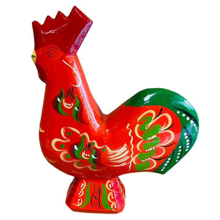 Traditional Red Dala Rooster