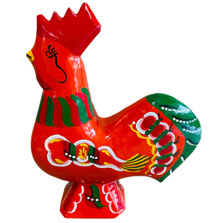Traditional Red Dala Rooster