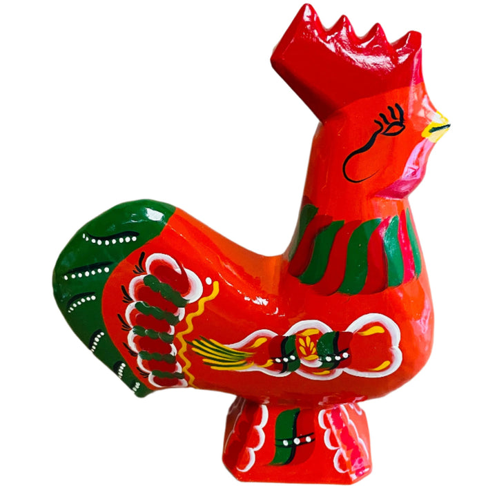 Traditional Red Dala Rooster