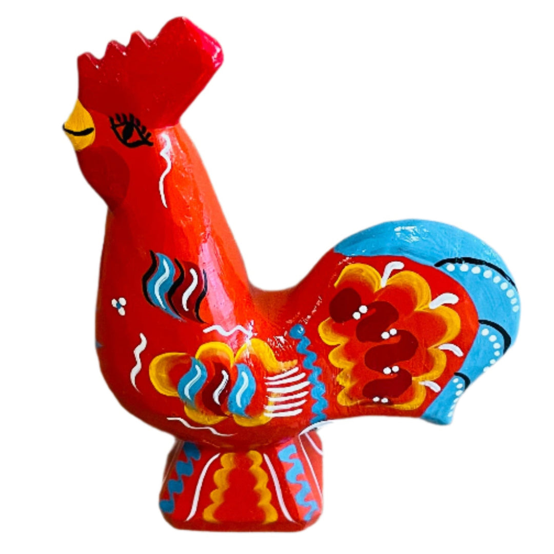 Traditional Red Dala Rooster