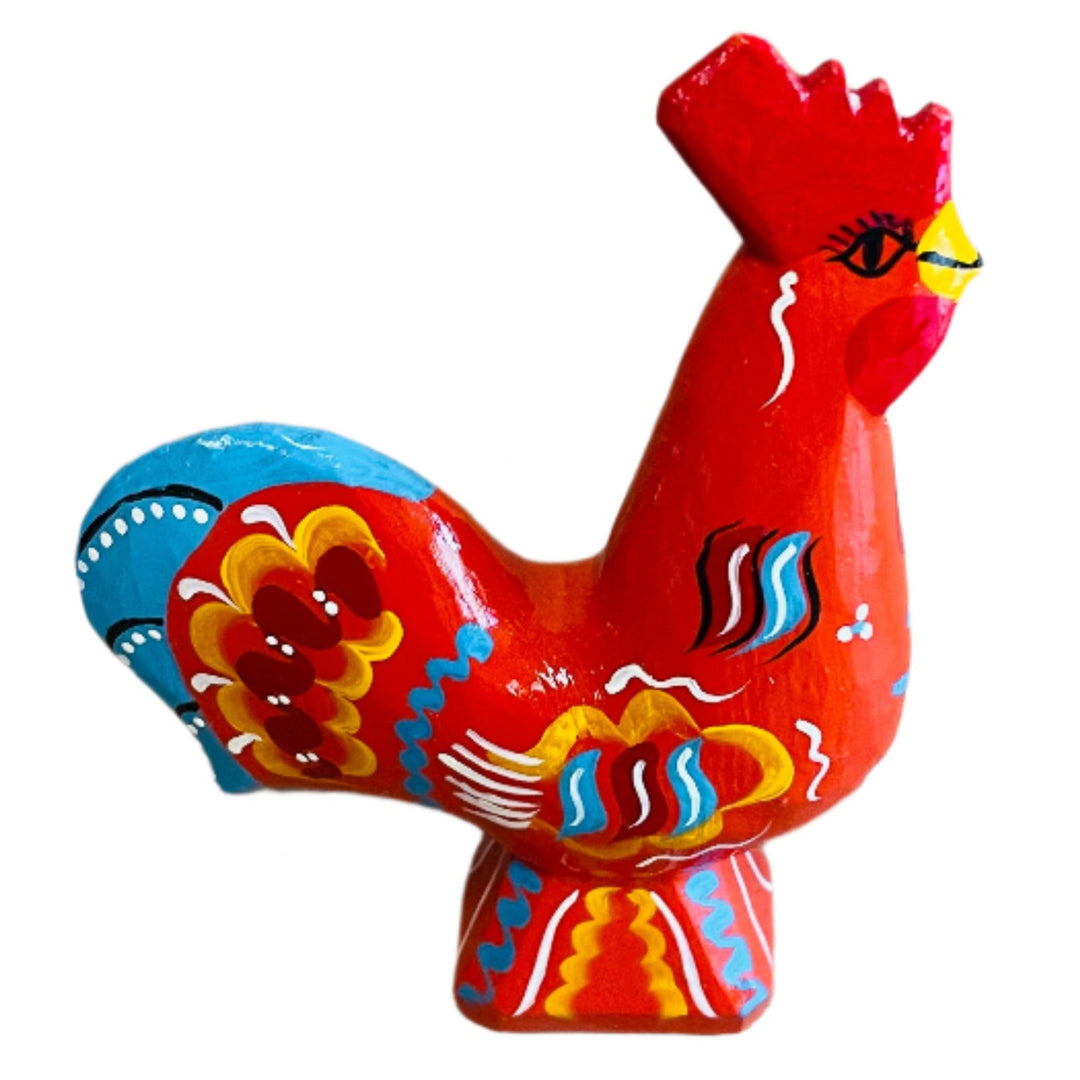 Traditional Red Dala Rooster