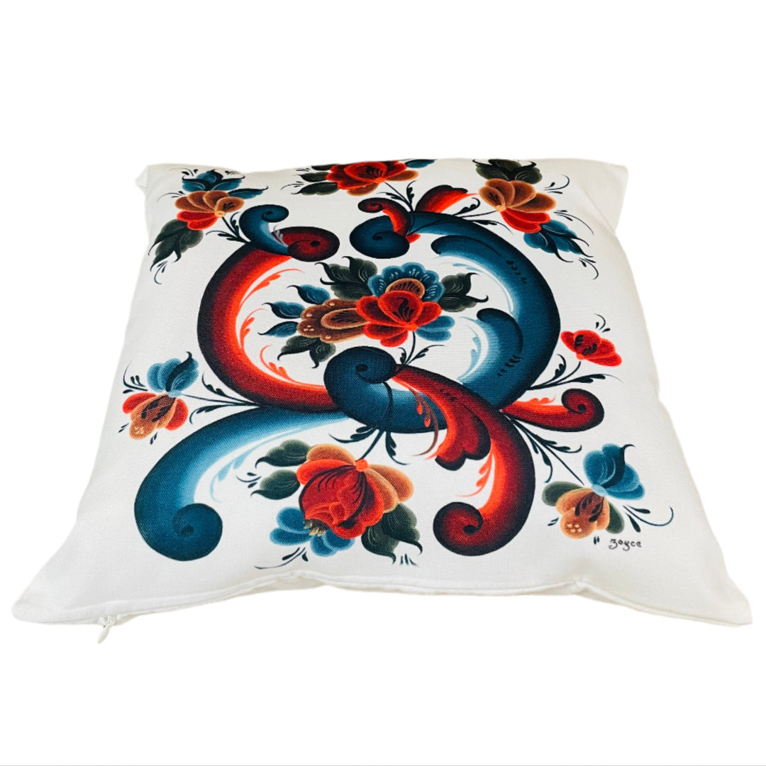 Pillow - Rosemaling