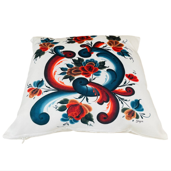Pillow - Rosemaling
